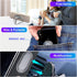 Foldable Cell Phone Stand for Desk - Adjustable Ring Holder Kickstand for Office & Magnetic Car Mount