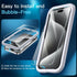 JETech 2-Pack Tempered Glass Screen Protector for iPhone 15 Pro 6.1-Inch, HD Clear, Bubble Free, Case-Friendly, Easy