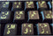 Arabic Keyboard Stickers with Fluorescent Inlays for All Laptop and Desktop Keyboards, Free Magnifier