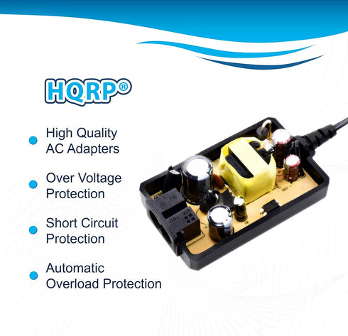 HQRP AC Adapter Compatible with Canon CA-560, ZR Series, Optura 100MC 200MC, PowerShot G1 G2 G3 G5 G6
