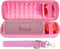 co2CREA Hard Travel Case for JBL Flip 6 FLIP 5 Waterproof Portable Bluetooth Speaker (Pink)