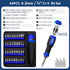 XOOL 200 in 1 Precision Screwdriver Kit - Electronics Repair Tool Magnetic Driver Kit with 164 Bits, Flexible Shaft,
