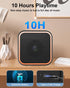Hosgubo 5.3, 10H 8W Portable Bluetooth Speaker, Wireless Speaker with Lights, Built-in Mic Bluetooth Portable Wireless
