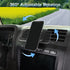 PIUGILH Car Magnetic Phone Holder Mount for Hummer H3 2005-2009, Aluminum Alloy Center Air Vent Double Flash Switch