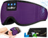 MUSICOZY Sleep Headphones Masks, Bluetooth Sleep Eye Mask for Sleeping for Side