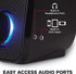 GOgroove Computer Speakers for Desktop and Laptop - USB Speakers with Loud 2-Way Drivers, Built-in Headphone & AUX