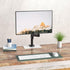 WALI C Bracket Clamp Computer Monitor Arm, Steel Reinforcement for Most Monitor Mount Stand Grommet C Clamp