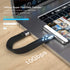 Short USB C to USB C Cable, USB 3.2 Gen 2 Type C Cable 10Gbps Data Transfer 100W PD Fast Charge Cable FPC Design, 4K@60Hz Video Output, Thunderbolt 3 Compatible for MacBook Pro, iPad Pro
