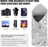 15 in Camera Wrap with Pouch, Anti-scratch Lens Protective Wrap, Flexible Travel Accessories for DSLR Mirrorless Camera