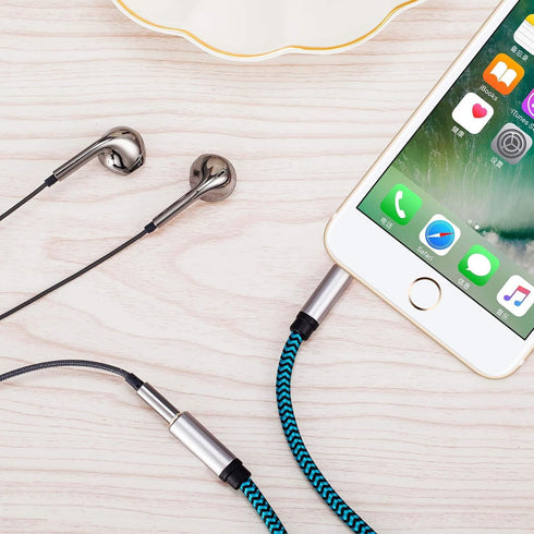 AUX Extension Cable 25FT, 3.5mm Male to Female Stereo Audio Extension Cable for iPhone, iPad, Smartphones