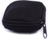 Black Universal Neoprene Zipper Headphone Dock Charger Cable Organizer Case for Various USB, Mp3, Charge