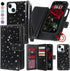 Varikke for iPhone 13 Wallet Case Detachable with Card Holder for Women Girls,