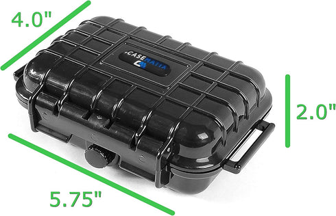CASEMATIX Protective Travel Case Compatible with ZOLEO Satellite Communicator - Crushproof & Waterproof Case for