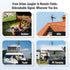Mornixol 70-Mile 4K, 1080P, Outdoor TV Antenna, Range Digital TV Antenna, Easy No-Tools Installation