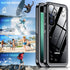SPIDERCASE Waterproof Case for Samsung Galaxy S23 FE, Military Shockproof, Black