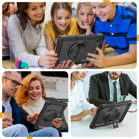 timecity A11+ A9+ 11 Inch Case for Samsung Galaxy Tab Plus / Plus - Heavy Duty Protective Cover with Screen Protector