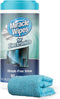 MiracleWipes for Electronics Cleaning - Screen Wipes for TV, Phones, Monitors, Includes Microfiber Towel - (60 Count)