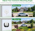 HomiQ Window Camera Mount for Glass, Suitable for Indoor and Outdoor Home Security