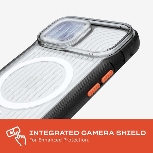 tech21 17e, 15 Evo Max case for iPhone iPhone - Compatible with MagSafe - Impact Protection Case - Lanyards Included