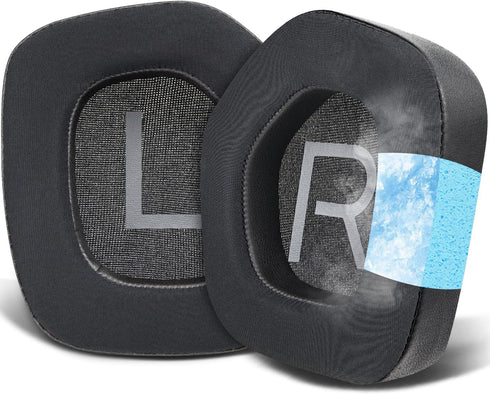 SOULWIT Cooling Gel Earpads Replacement for Alienware AW988 Wireless Gaming Headset, Ear Pads with Noise Isolation Foam