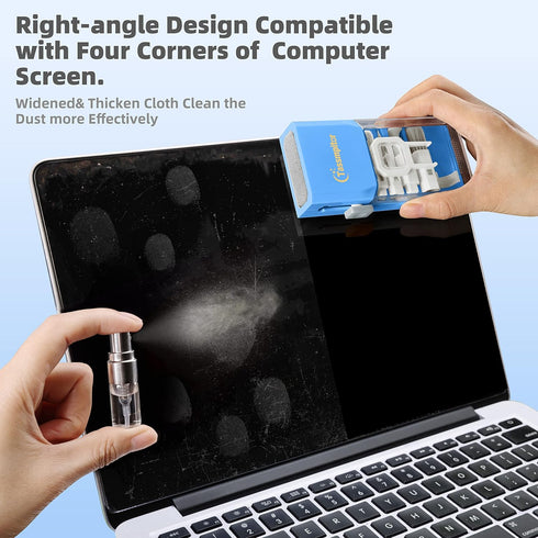 Electronics Screen Cleaner Repair Tool with 3 in 1 Earbud Cleaner Pen, Camera Lens Pen, Suitable for iPad, iPhone, Cell