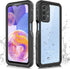 Samsung Galaxy A23 5G Case: Rugged, waterproof, shockproof cover with built-in screen protector & lanyard. Black.