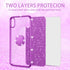 nancheng Luxury Cute Soft TPU Glitter Phone Case for Samsung A53 5G, with Ring Kickstand, Shockproof Protective Case