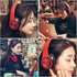 Over Ear Bluetooth Headphones, Foldable LED Stereo Headphones with Built-in Microphone, Noise-Cancelling Wireless