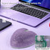 elec Space 10m Wireless Bluetooth Mouse, Silent and Stylish Heart-Shaped Mouse for Laptop, PC - Range (Purple)