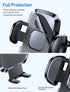 Ultra-Stable Cell Phone Holder for Car, Universal Hands-Free Mount for Dashboard Windshield Air Vent, Compatible with