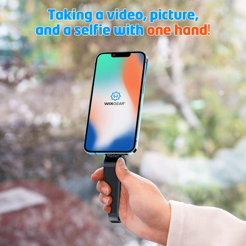 WixGear SELFPICT, Hand Selfie & Stand with Secured Hand Selfie Holder (New 2022 Patent Item)