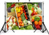 KeyWork 10x7ft Commercial Restaurant Food Photography Backdrop,Professional Cafe Interior Scene,Fresh Produce Display
