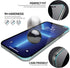 IceSword Privacy Screen Protector for iPhone 14 Pro Max (6.7 inch), Shatterproof Tempered Glass Film, Anti-Spy