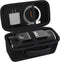 Canboc Hard Carrying Case for Blue Tees Golf Player+ GPS Speaker, Black, with Mesh Pocket for Charging Cable