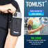 Phone Holder with Three Strap, Lightweight Arm Band with Reflective Logo, Elastic Armband Sleeve with Case Fits iPhone and Android, Use for Running, Hiking, Fitness and Workouts, Women/Men