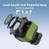 Portable Bluetooth Speaker with IPX7 Waterproofing, Shockproofing, TWS Stereo Pairing, 12H Playtime for Outdoor