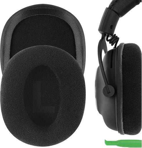 Geekria Comfort Velour Replacement Ear Pads for Logitech G Pro, G Pro X, G433, G233, G Pro X 2 Headphones, Earpads, Ear