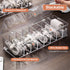 Plastic Cable Organizer Storage Box with 10 Rubber Ties for Cord Management at Home or Office