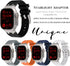 Compatible Apple Watch Ultra Band, 49mm 45mm 44mm 42mm Silicone Watch Band for iWatch Ultra 2 Series 9 8 7 6 5