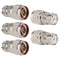 XRDS-RF N Male to UHF Female Adapter N Connector to PL-259 SO-239 Coax RF Coaxial Cable Connectors Pack of 5