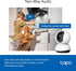 Tapo 2K 2-Way C220) TP-Link QHD Pan/Tilt Security Camera for Pet Camera, Baby Monitor, Motion Detection, Motion