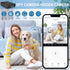 Spy Hidden Wireless WiFi Security Camera, Nanny Cam for Office Indoor Baby Surveillance with Motion Detection