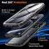 Cozycase Waterproof Shockproof Case for iPhone 15 Pro - Heavy Duty 360 Full Body Military Grade Protection with