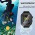 Hensinple Waterproof Case for Apple Watch Band 45mm Series 8/7 with Built-in Screen Protector, IP68 360 Full Protective
