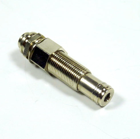 Philmore 3.5mm 4-Conductor Panel Mount Jack, Nickel Plated Metal Housing