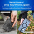 PhoneLockPro Retractable Anti-Theft Phone Holder with Belt Clip Durable Stainless Steel and Zinc Alloy Perfect