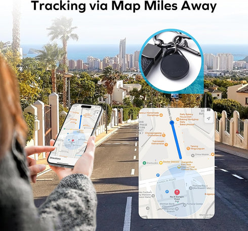 Momax Tracker Electronics Key Finder, Smart Tag for Key, Backpack, Wallet, Works with Apple Find My (iOS Only)
