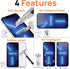 IceSword Matte Glass Screen Protector for iPhone 13 Mini - 9H Hardness, Shatterproof, Anti-Fingerprint, Case Friendly.