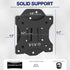 VIVO 49 inch 44 lbs, 100x100, Mount-VWLP1 Low Profile Heavy Duty Ultrawide Monitor Wall Mount for up to Screens, Holds