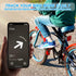 Airtag Bike Mount, Hidden GPS Tracker Case for Apple Airtag, Anti-Theft Holder for Bike, Scooter
